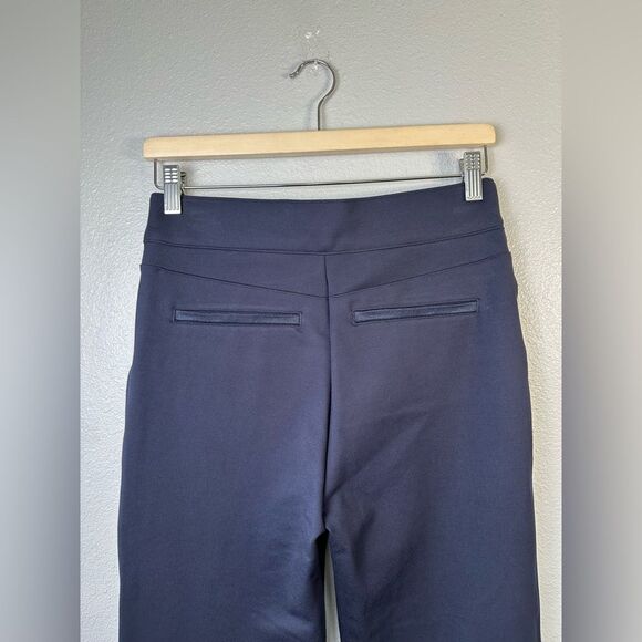 NWT*** SPANX pbp Hi Rise Flare Pants in Classic Navy - Size M - Picture 10 of 15